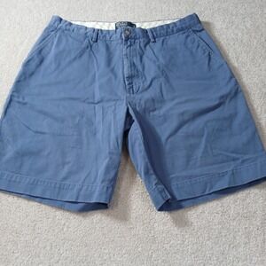 Polo Ralph Lauren Shorts Mens 36 Blue Prospect Flat Front Cotton Classic Chino